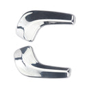 Chrome Left & Right Door Handle 13297813 13297814 For Vauxhall / Opel Corsa D Generic