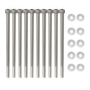Intake Manifold Bolts Stainless Steel Fit LS1 LSX LS2 LS3 LS6 Camaro Corvette GM Generic