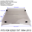 Folding Golf Cart Acrylic Windshield Windscreen For 1994-2013 EZGO TXT Generic