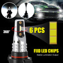 2PCS LED Headlight Driving Light Fog Light Lamp 6500K Bright 50W Generic