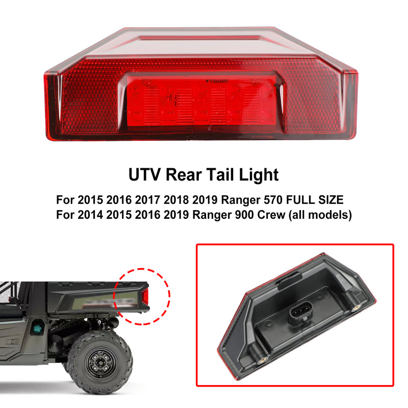 2412774 UTV Tail Light for Polaris Ranger Crew 570 XP 900 General 2013-2020 Generic