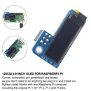 0.96" 0.91" OLED Screen Module 128X64 Fit for Raspberry Pi 3 4B/3B and Pi Zero