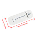Unlocked USB 4G Dongle LTE WIFI Wireless Router Mobile Broadband Modem Sim Card