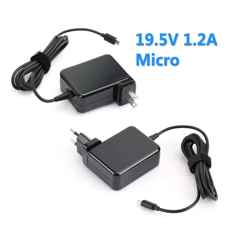 19.5V 1.2A AC Power Supply charger For Dell Venue 11 Pro 24NM130 077GR6 7130 New