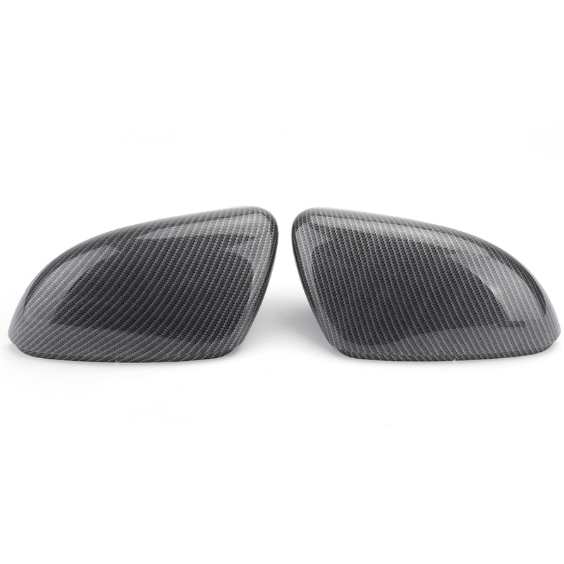 2010-2013 VW Golf MK6 Carbon Pair Side Mirror Cover Cap Replacement