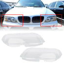 Headlight Shell Headlight Lens Plastic Cover For BMW X5 E53 2004-2006 Generic