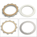 Clutch Kit Iron& Friction Plates for Honda CR125R RF 1985 22201-KS6-70 Generic