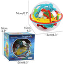 Labyrinth Magic Intellect Balance Puzzle Toy 118 Barriers 3D Maze Ball
