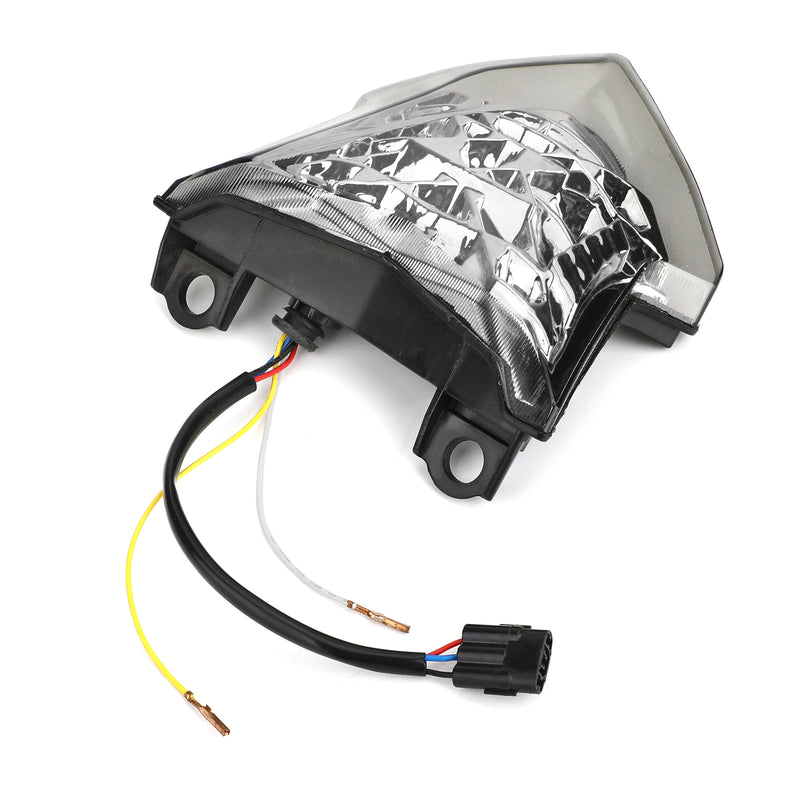 LED Brake Turn Signals Taillight For Kawasaki Z650 Ninja 650 Z900 17-19 Silver Generic