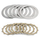 Clutch Plate Kit Friction & Iron Plates for Honda CB500T 1974 1975 1976 1977 Generic