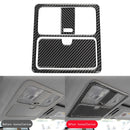 3Pcs Carbon Fiber Reading Light Panel Cover Trim For Nissan 350Z 2003-2009 Generic