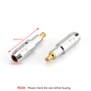 4 Pairs Earphone DIY Pin Gold Plated Audio Plug For ESW750 770H 990H 950 Silver