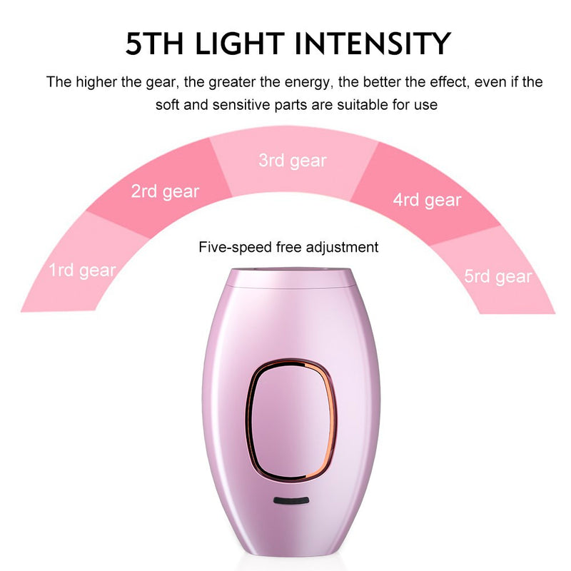 IPL Laser Hair Remover Handheld Home Hair Removal System Pain Free 500000 Flash Generic