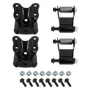 2PCS Ford Ranger Mazda Rear Leaf Spring Rear Hanger Bracket and Shackle Kit