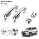 Chrome Front LH+RH Exterior Door Handle 6921735050 For Toyota 4Runner 2010-2016 Generic