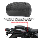 Thicken Rear Seat Passenger Cushion Flat For Honda Cm 1100 Cmx 1100 21-24 Brown Generic