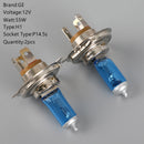 H4 Car Headlight For GE Sliver Light Plus 4100K +50% Light Sparking White Light Generic