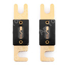 Fuse 30A-500A AMP ANL Type Gold Plated Blade Fuses For Auto Car Stereo Audio