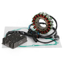 Magneto Stator+Voltage Rectifier+Gasket For Suzuki Volusia VL800 (K5) 2001-2004