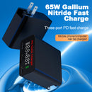 60W Type USB C Charger PD Quick Charge QC 3.0 3 In 1 Multi Port Power Adapter US Plug
