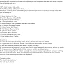 5PCS 0.78mm Earphone Plug Solder Wire Connector For UM3X W4R UE18 UE11 Black