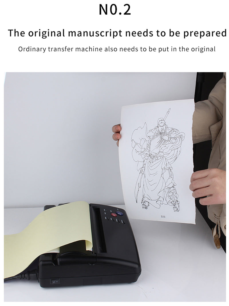 Innovative Thermal Stencil Printer Elevates Tattoo Artistry