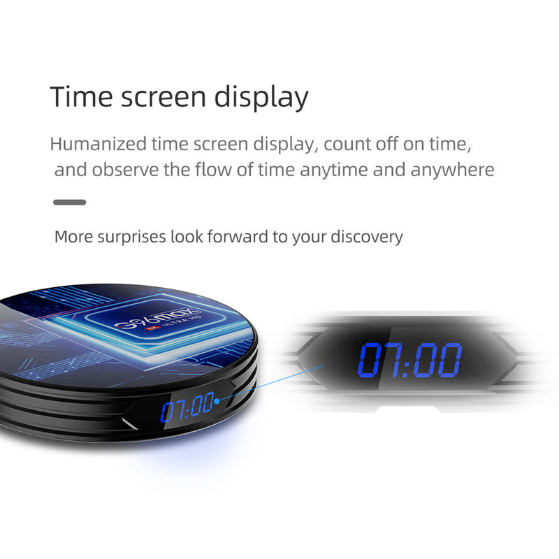 G96max x4s Smart Android 11.0 TV Box Quad Core 8K Dual Band WIFI Media Player