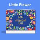 2023.1-2023.12 Month To View Stand Up Desk Office Top Calendar Planner