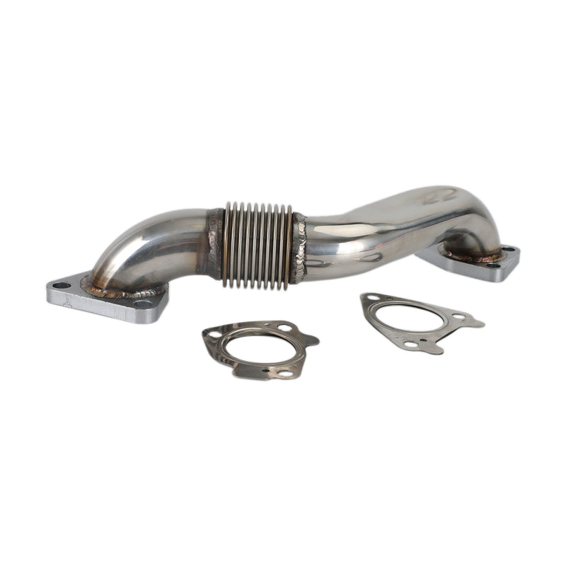 2004.5-2010 Chevrolet Silverado 3500 LLY LBZ LMM Duramax Diesel Turbo Down Pipe Passenger Side Up Pipe