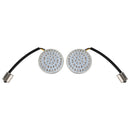 1156 Rear LED Turn Signal Insert Lights for Dyna Touring Street Road Glide 883 Generic