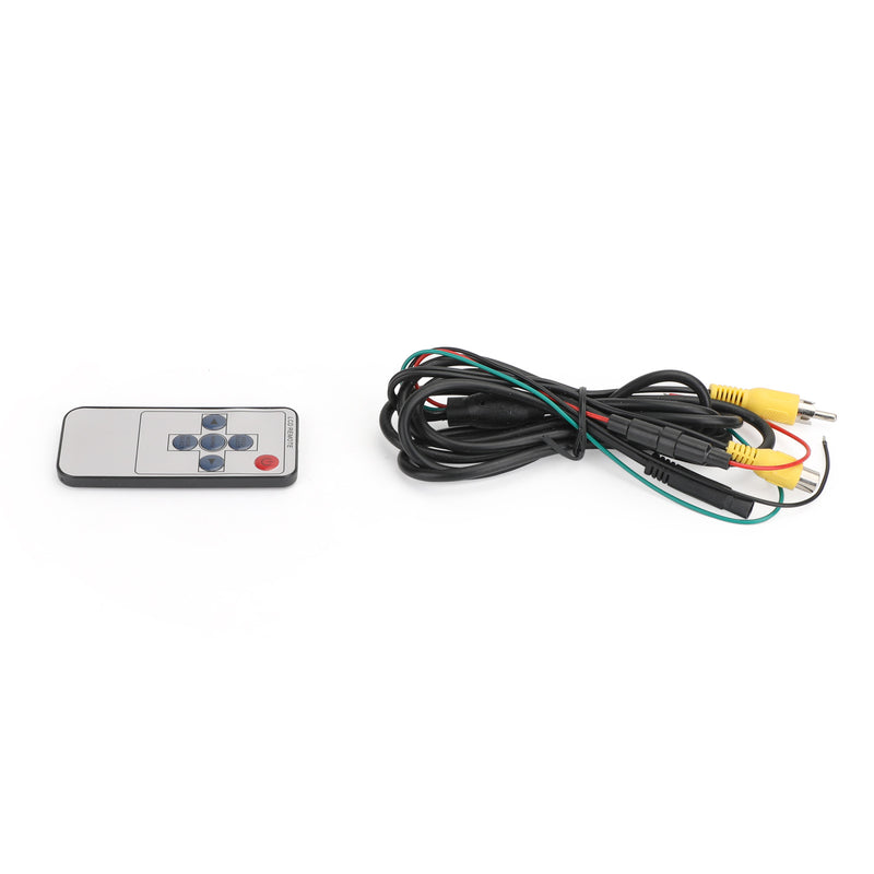 7" LCD Car Rear View Monitor Screen Sensors Lens for Bus Car Reversing Camera