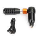 Rotary Tattoo Machine Shader Gun Liner Pen Grip Needle RCA Cord Motor Kits Black