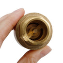 Brass Check Valve G1/2" G3/4" G1" M To F Thread Non-Return Backflow Prevention