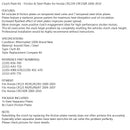 Clutch Kit Iron& Friction Plates for Honda CR 125 R CRF 250 R 2000-2010 Generic