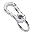 Chrome Metal Spring Steel Pull Chain keyring keychain key chain pendant Key Generic