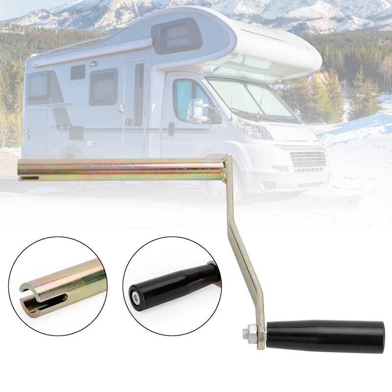 Tent Camper Crank Handle For Coleman/Fleetwood Pop-up Campers Round Mouth