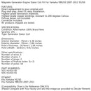 Stator Generator for Yamaha YS250 YBR250 2007-2011 5D1-H1410-00 5D1-H1410-01 Generic