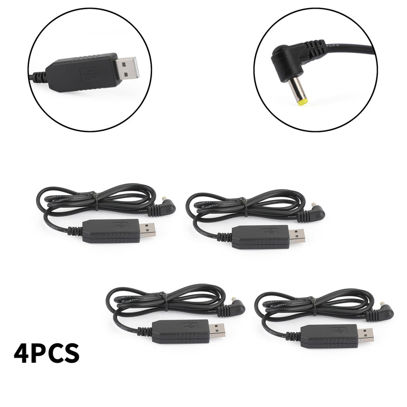 Battery USB Charger Cable Fit for BaoFeng UV5R/RE UVB2 UVB3 Plus UV-S9 BF-UVB3