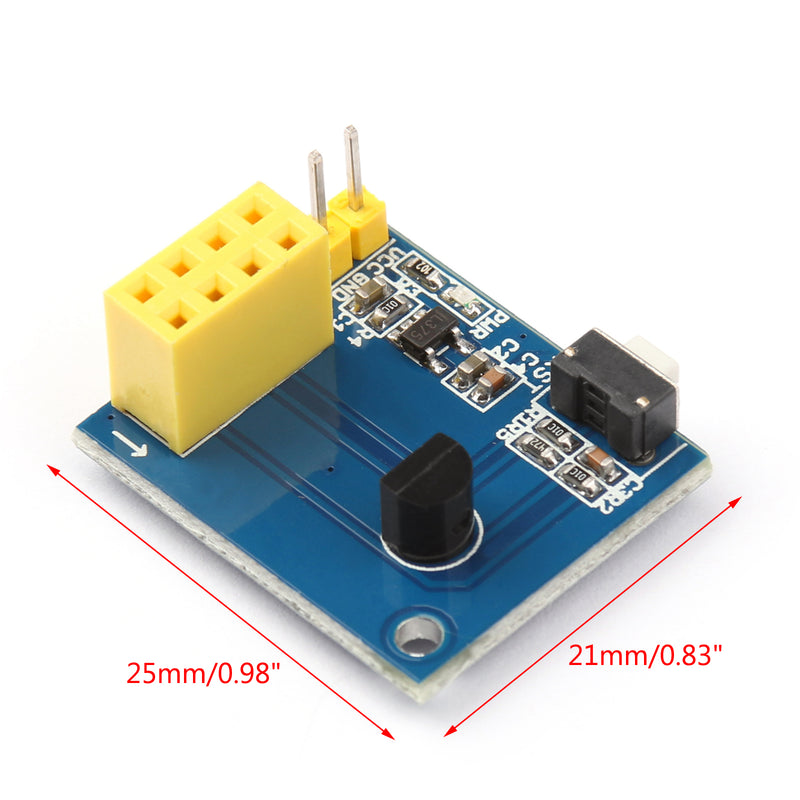 4PCS ESP8266 ESP-01/01S DS18B20 Temperature Humidity WiFi Wireless Sensor Module