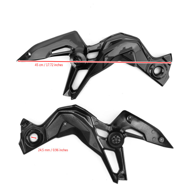 Motorcycle ABS Plastic Frame Guard Cover Trim for Kawasaki Z900 2020-2021 Generic