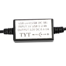 DC-5B USB Charger Cable Battery Charging Cord For TYT MD380 Radio Accessories