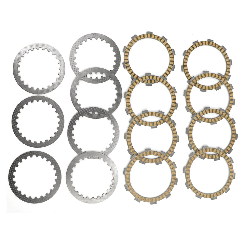 Clutch Kit Iron& Friction Plates for Yamaha FZR400 FZR400U/W/A/SUC/SWC 1988-90 Generic