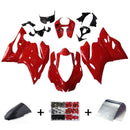 Fairing Injection Plastic Kit Red White Fit For Ducati 1199/899 2012-2014 Red Generic