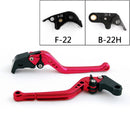 Long Brake & Clutch Lever For BMW S1000RR 15-2018 S1000R 15-2018 (F-22/B-22H) BK Generic