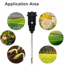Handheld Soil PH Tester PH & Moisture Meter With 295mm Long Metal Probe