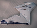 Fairings 2009-2012 Triumph Daytona 675 White Blue Daytona Racing Generic