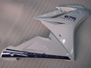 Fairings 2009-2012 Triumph Daytona 675 White Blue Daytona  Generic