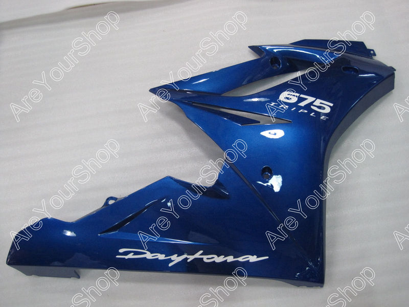 Fairings 2009-2012 Triumph Daytona 675 Blue Daytona Racing Generic