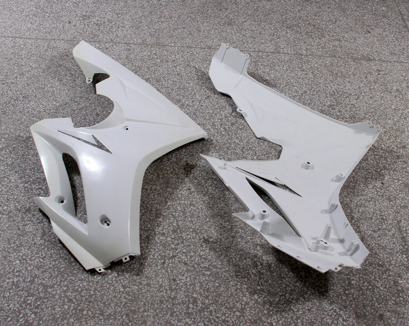 Fairings 2009-2012 Triumph Daytona 675 White Black Daytona Racing Generic