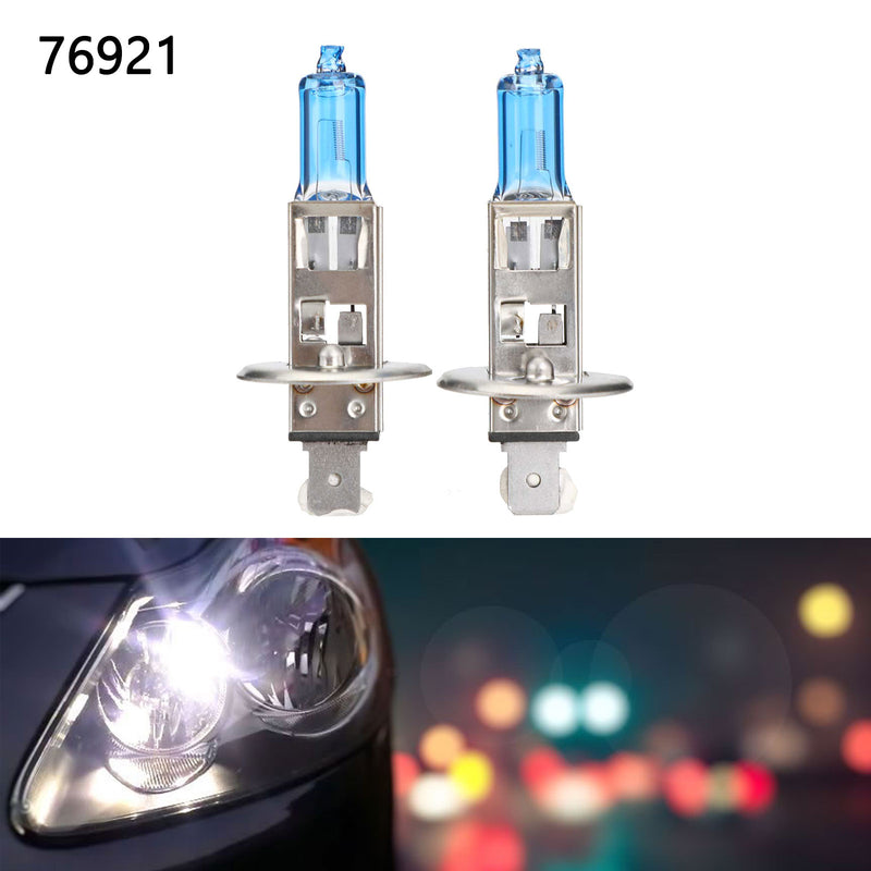 H1 Car Headlight For GE BLUE LIGHT 4600K 12V55W Cool Blue Light Generic
